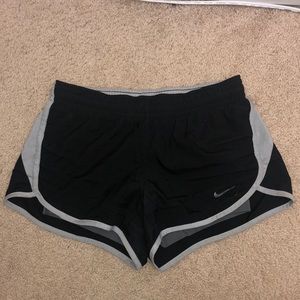 Black Nike shorts